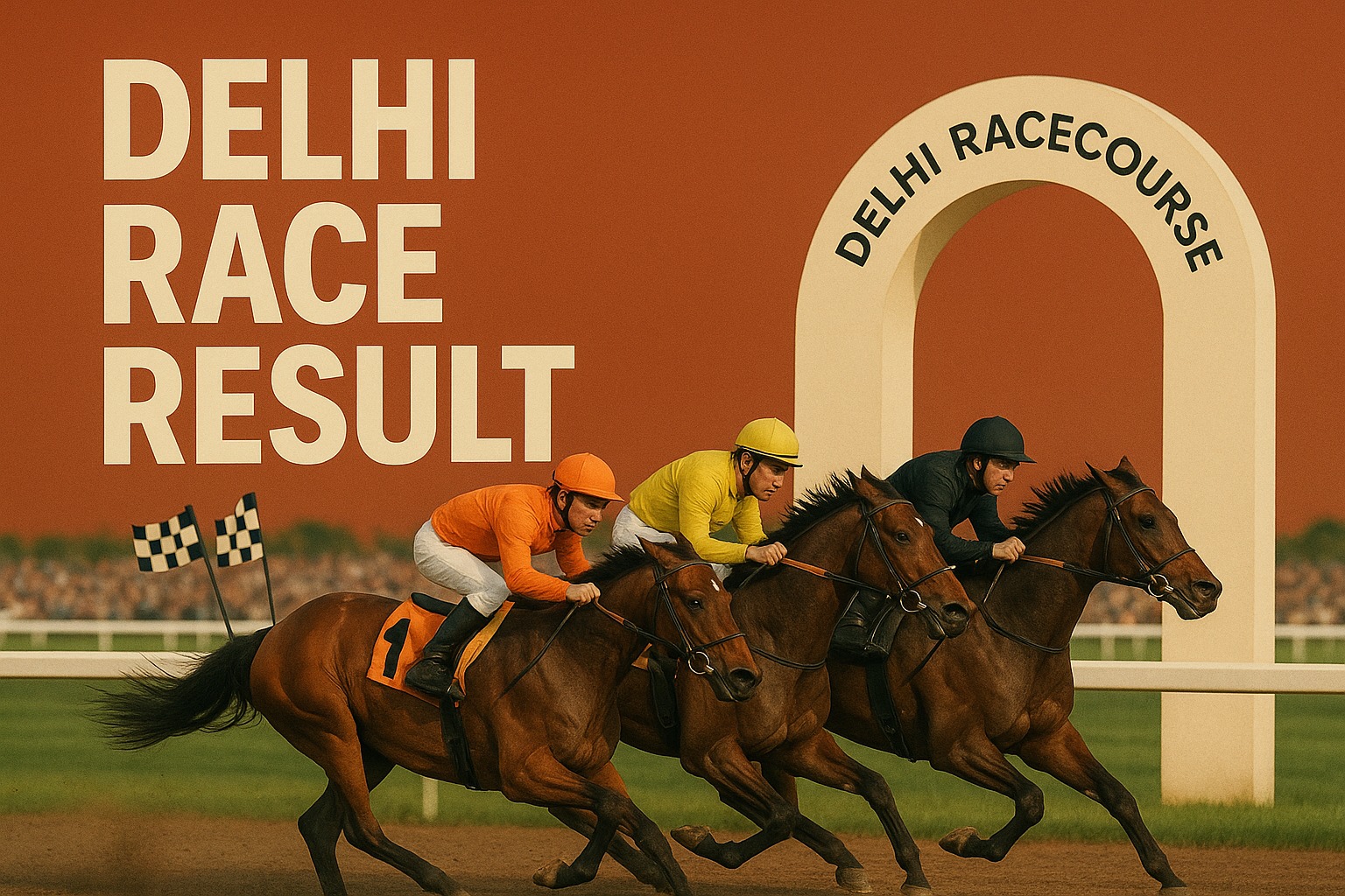 Delhi Race Club 39th Race Day April 27 2025 - Horse Racing Action and Winners