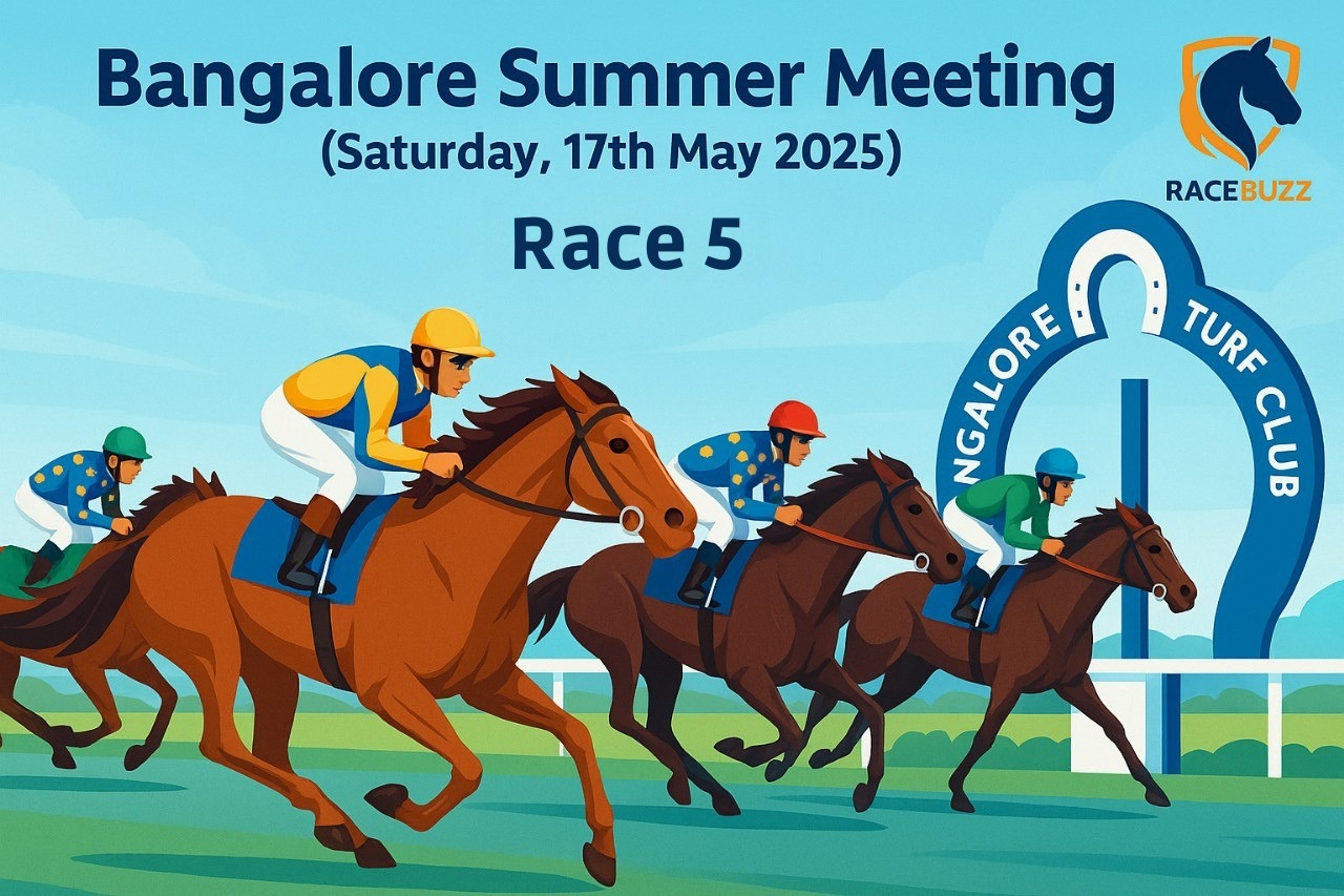 bangalore race result - race 5 17 may 2025