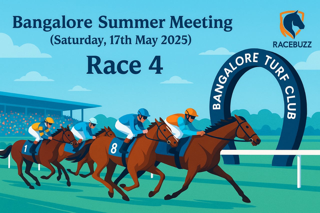 bangalore race results - race 4 17 may, 2025
