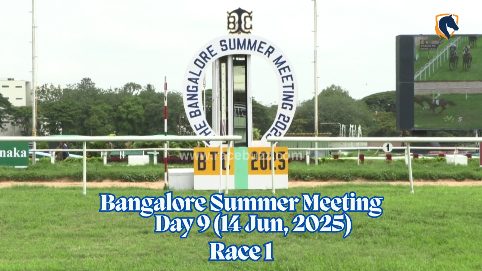 Refreshment edges out rivals in a close finish to win The Kranji Plate at Bangalore Turf Club on June 14, 2025.