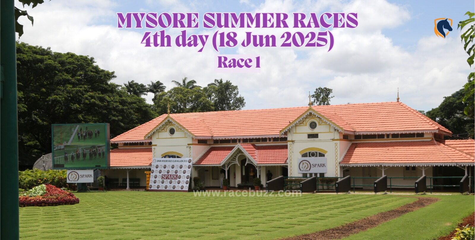 The Angel Power surging ahead under P. Sai Kumar to win the Kaginele Plate at Mysore Race Club on Day 4 of the 2025 Summer Meeting.