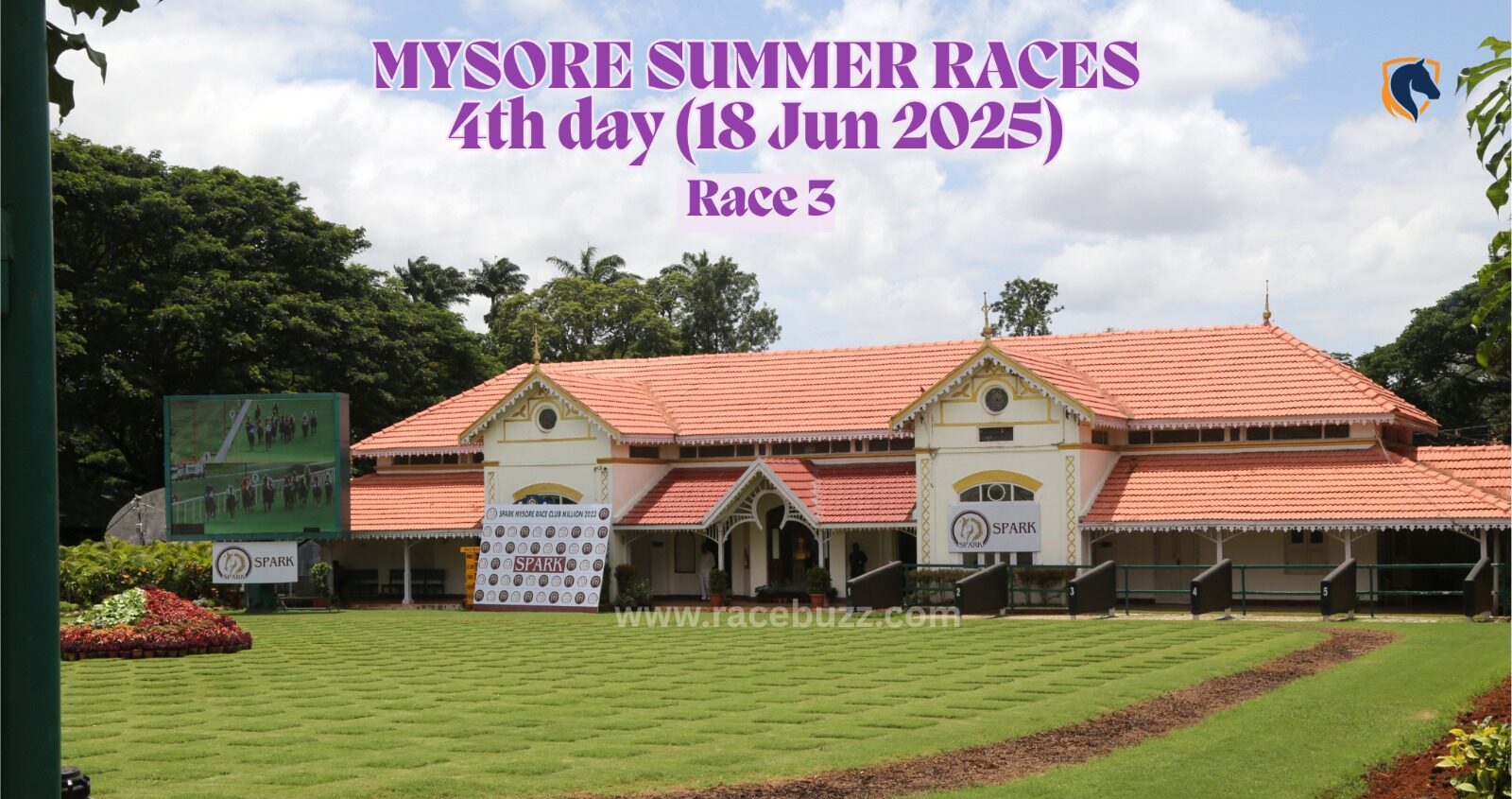 Creative Girl surging to victory under S. Antony Raj in the 1100-meter Somwarpet Plate Div 2 at Mysore, timed at 1:07.463.