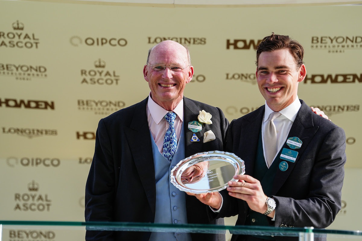 Coolmore connections, John and Thady Gosden, and Ryan Moore celebrate their leading honours at Royal Ascot 2025.