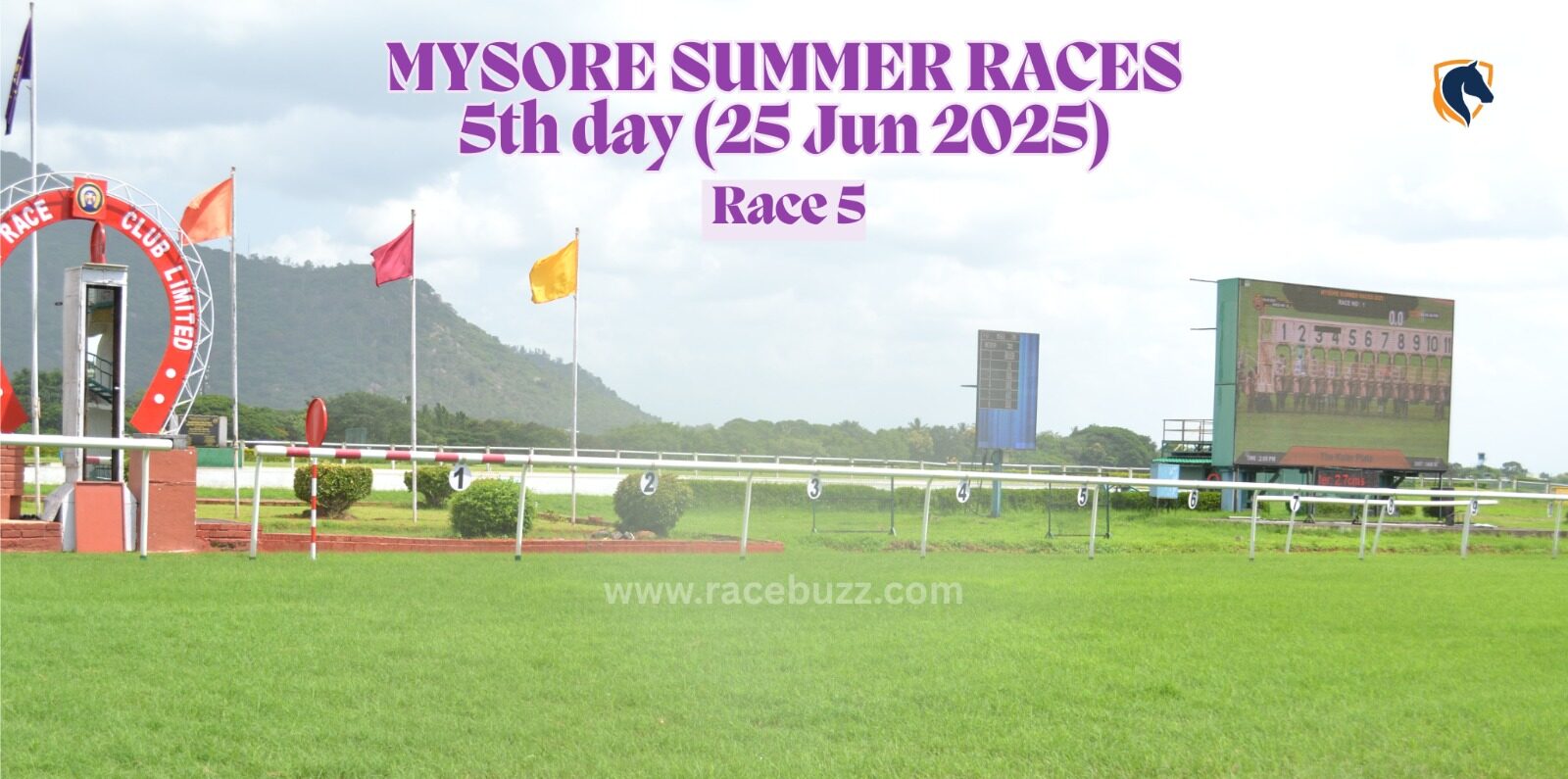 Pure For Sure charges home to win the 1200-meter S.V. Subramaniam Memorial Trophy at Mysore, guided by jockey S. Antony Raj and trained by Vinesh V. Naik in a time of 1:12.293.