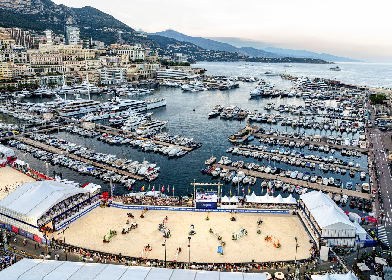 Top riders compete in the glamorous Longines Global Champions Tour Grand Prix of Monaco 2025 under Monte Carlo’s iconic backdrop.