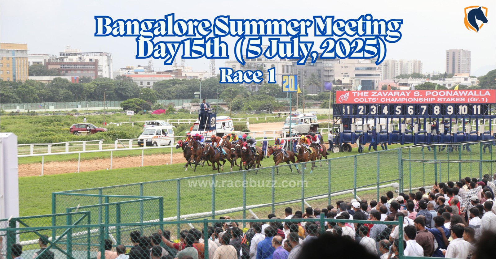 Thrill of Brazil crosses the finish line just ahead of Ksepiman in The Galilee Plate at Bangalore Summer Meeting Day 15.