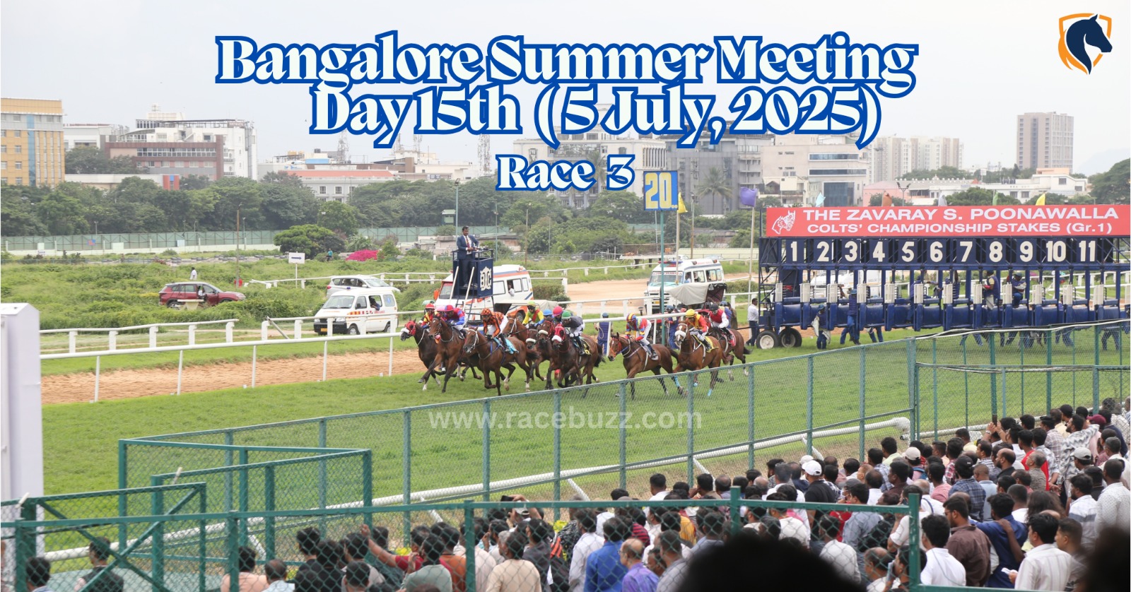 Stravinsky leads the field to the finish in The Basque Plate Div II at Bangalore, holding off a late challenge from Super Kind.
