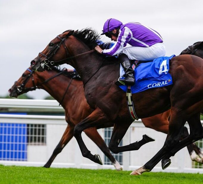 Delacroix storms past rivals in the final furlong to win the Coral-Eclipse Stakes 2025 at Sandown Park.