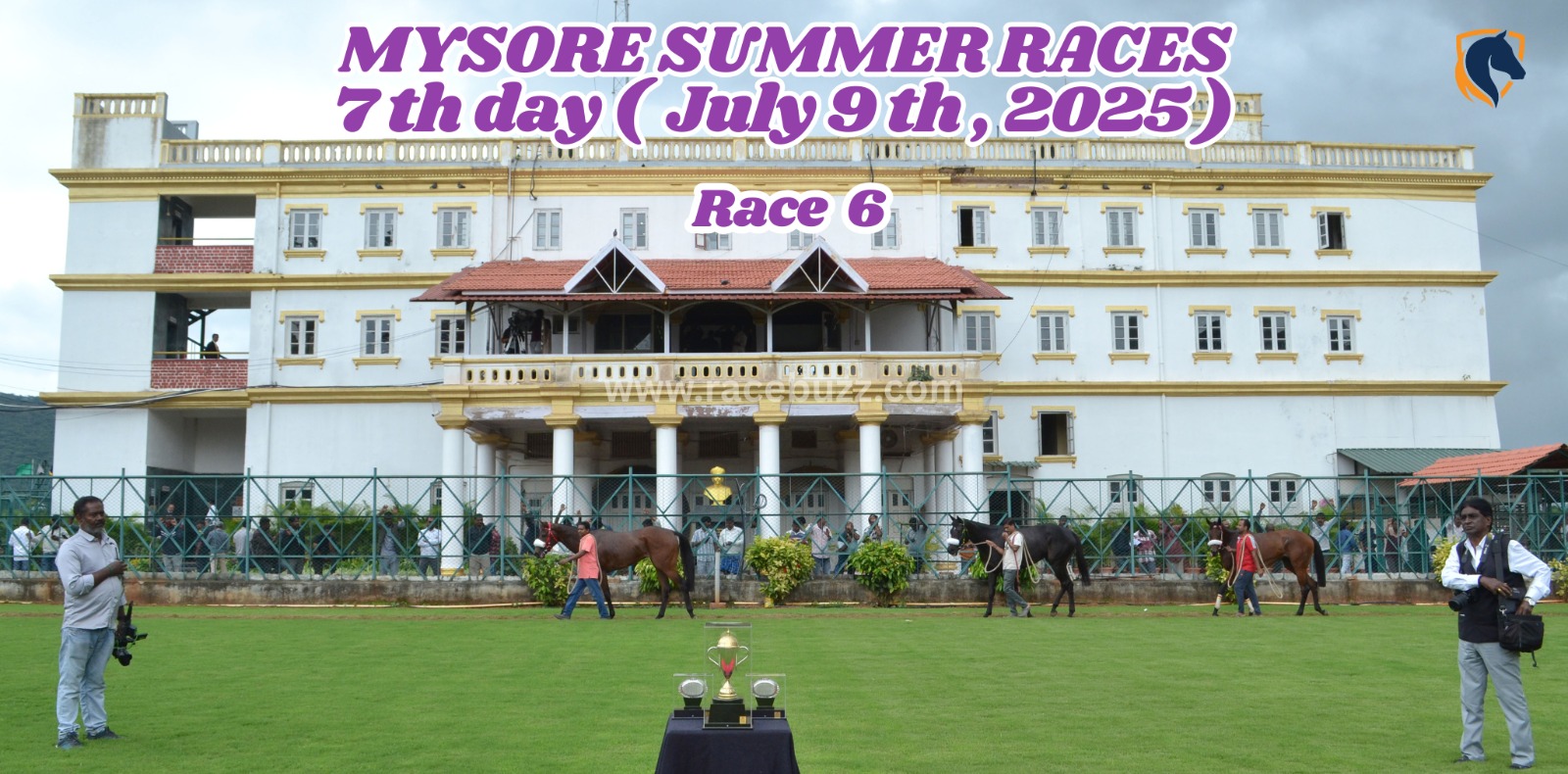 Magnetic powers home ahead of Kanya Rashi and Sea The Sun to win the Red Rufus Plate at Mysore Summer Races Day 7 over 1800 metres.