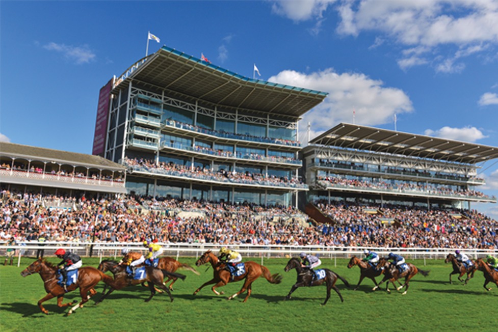 Crowds enjoying Music Showcase at York Racecourse 2025