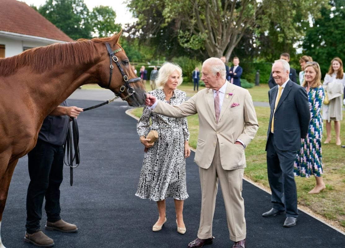 King and Queen at Newmarket launch Jockey Club Patrons Scholarship