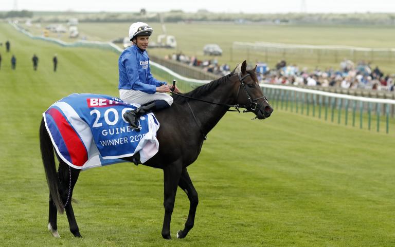 Ruling Court winning the 2,000 Guineas at Newmarket 2025