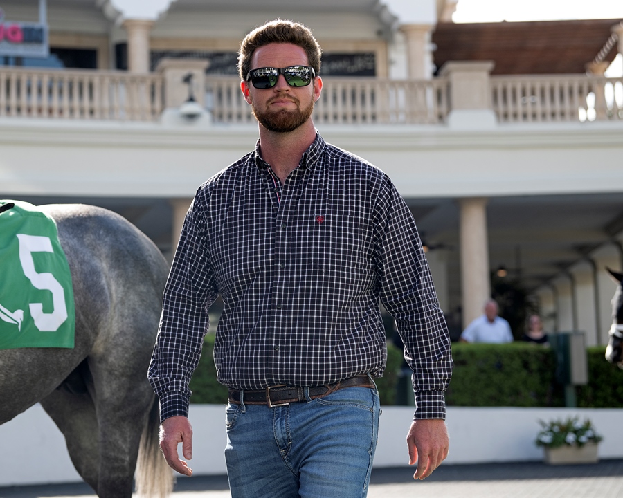 Proud Man Stakes 2025 contender Street Player at Gulfstream Park