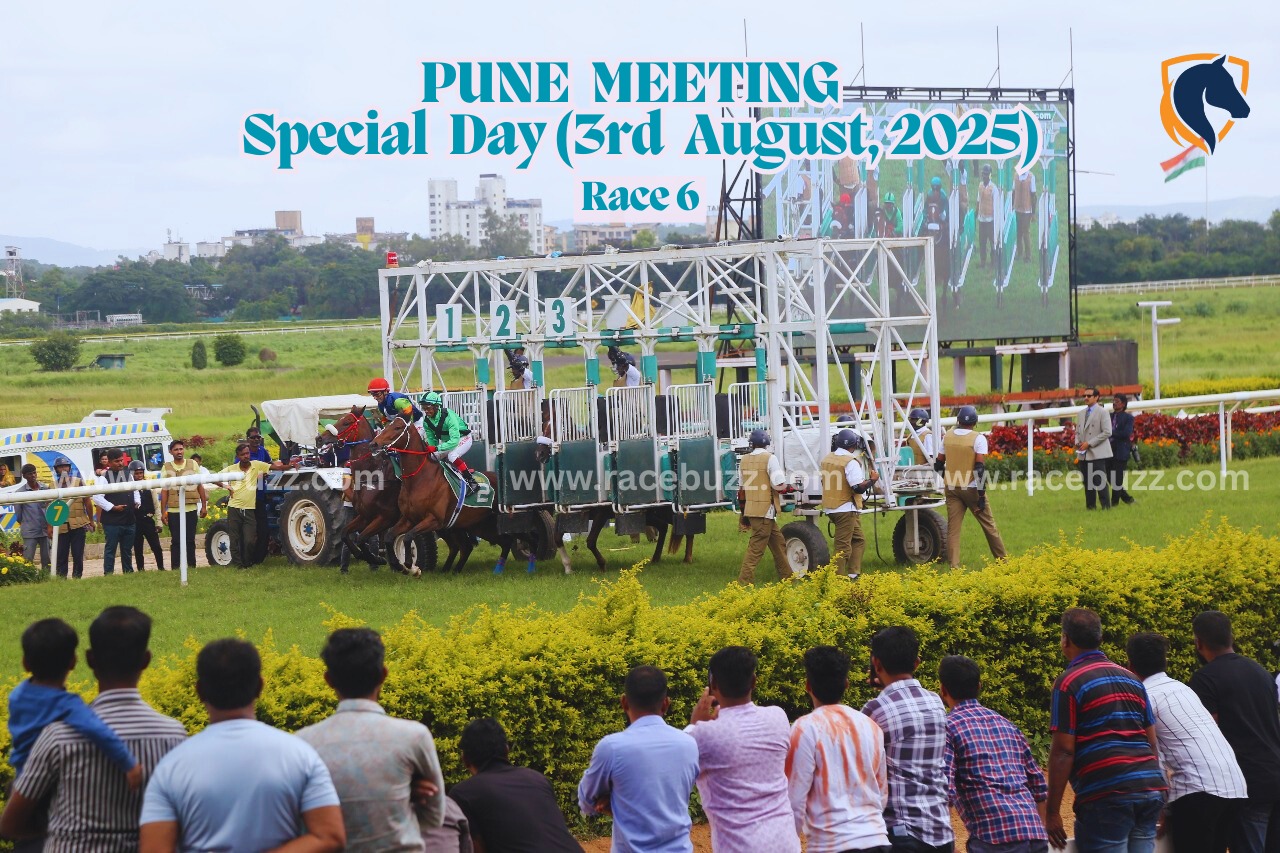 Chelsea winning the Animal Welfare Board Trophy at Pune Racecourse under R. Ajinkya