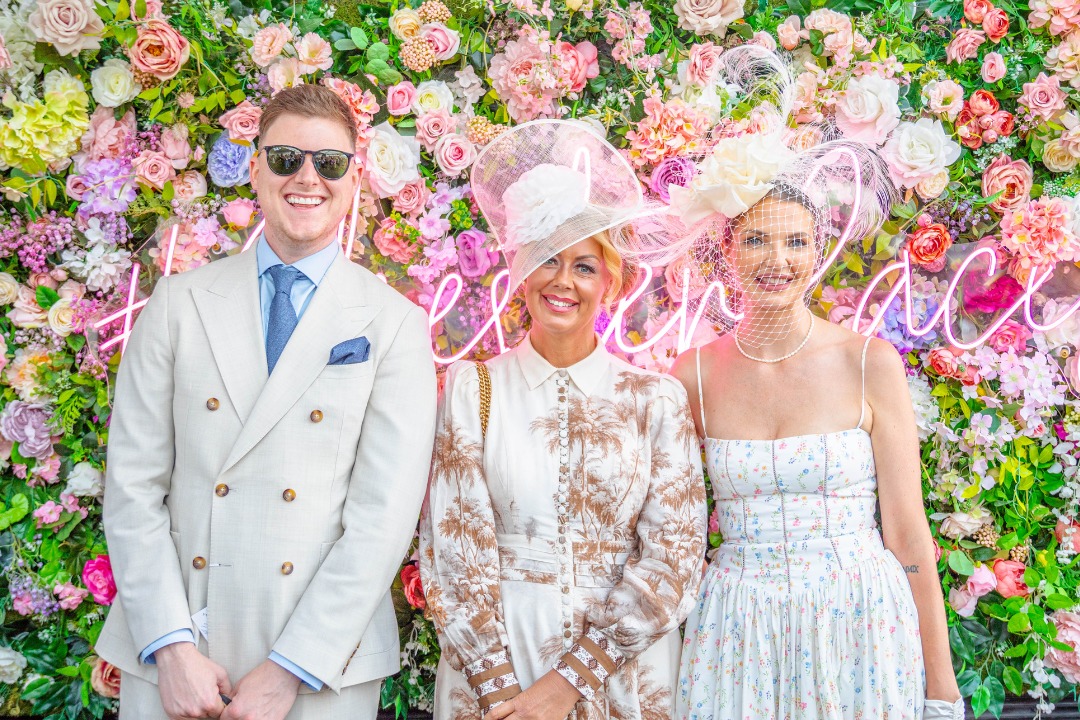 Crowds in elegant attire enjoying Powells Jewellery Ladies Day at Chester Racecourse on 30 August 2025