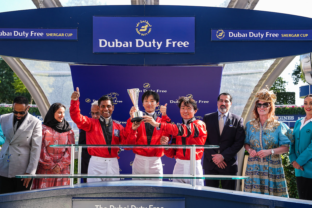 Team Asia Shergar Cup Victory