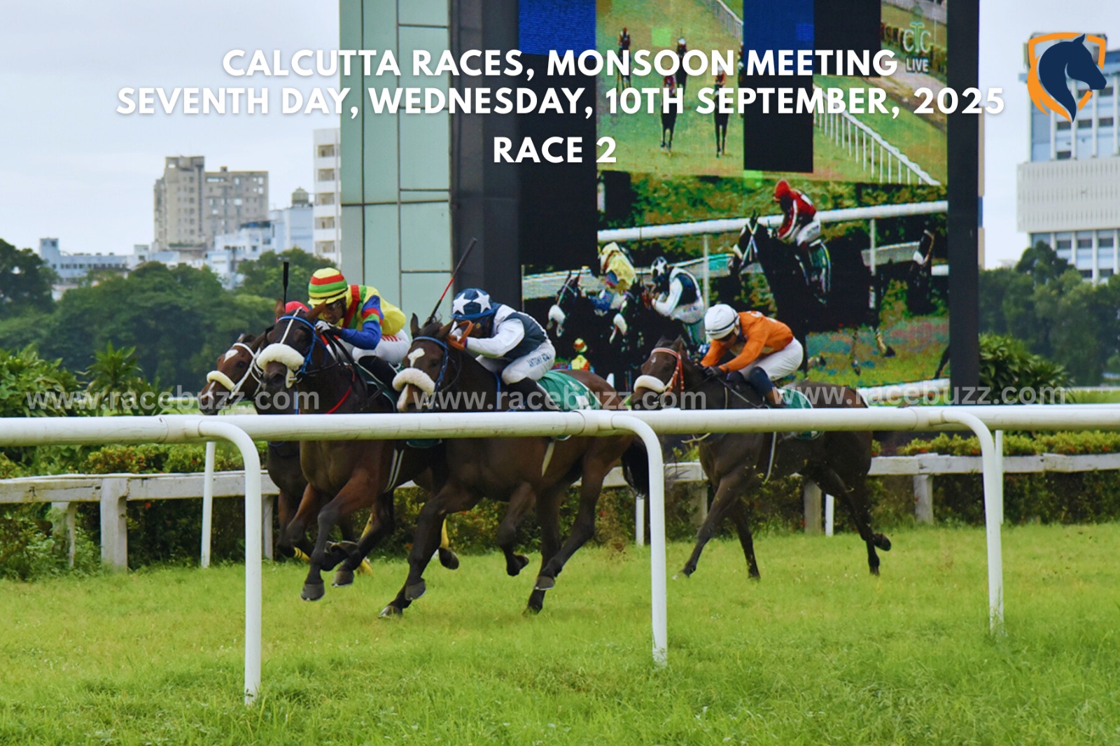 Heart winning The Arezzo Handicap at Calcutta Monsoon Meeting 2025