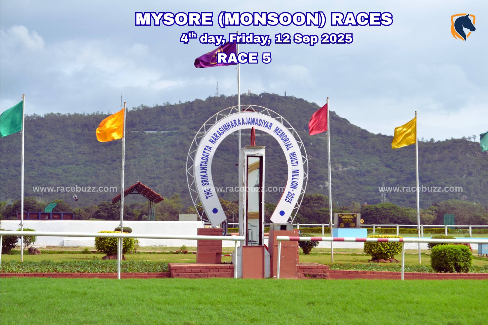 Knotty Blush winning The M.W. Chinnappa Memorial Trophy at Mysore Races 2025