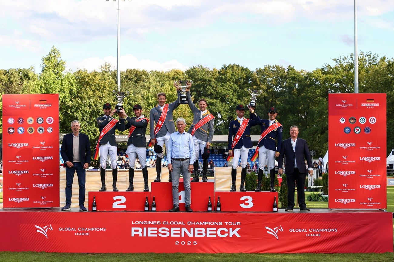Istanbul Warriors celebrate victory in the GCL Riesenbeck 2025