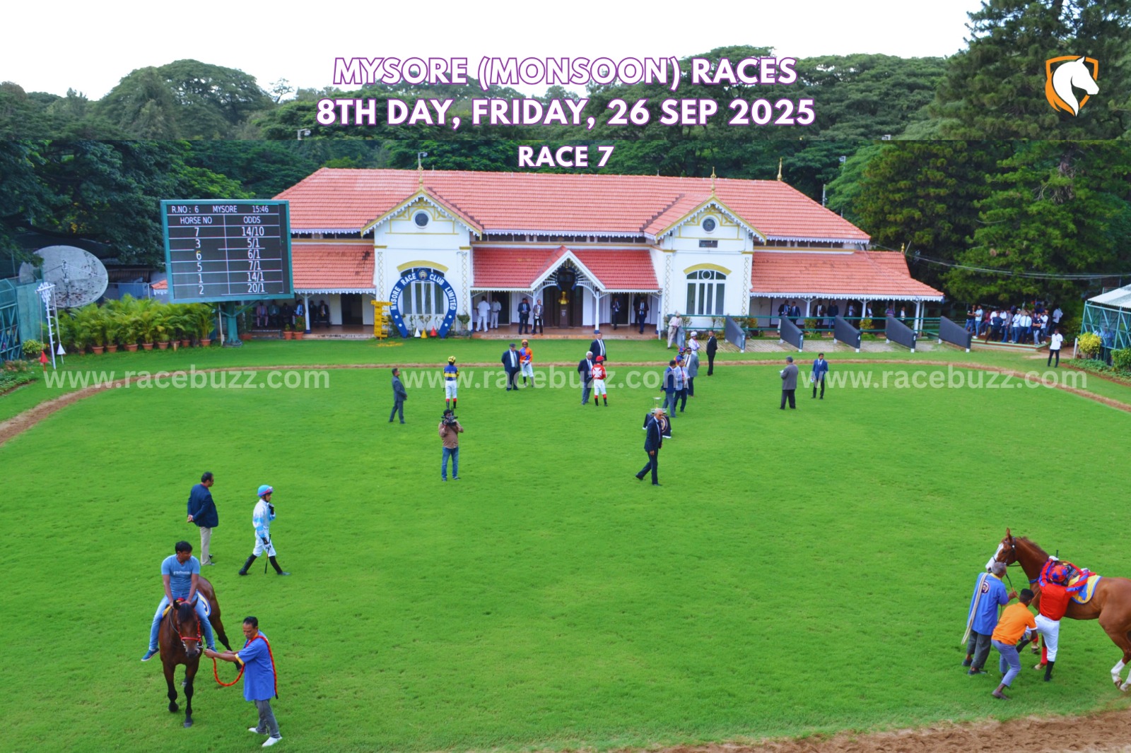 Born Dancer winning the 7th Haveri Plate at Mysore Races 2025