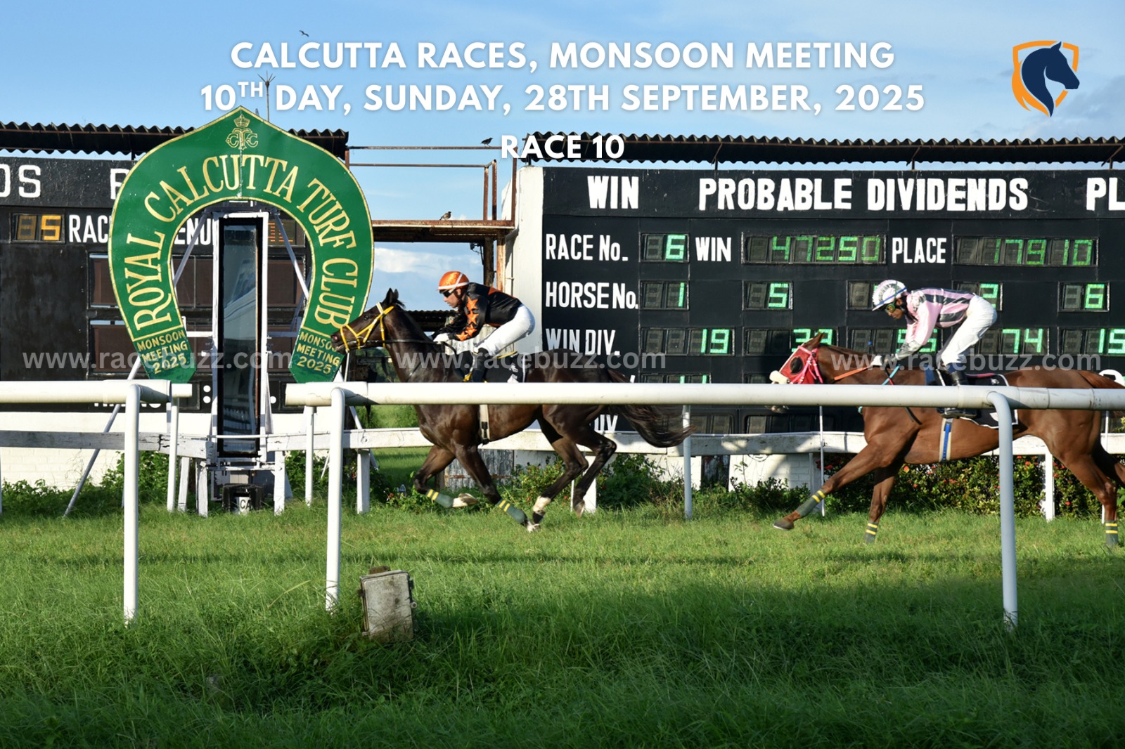 Polka Dot winning The Ascriptive Handicap Div I at RCTC Monsoon Meeting