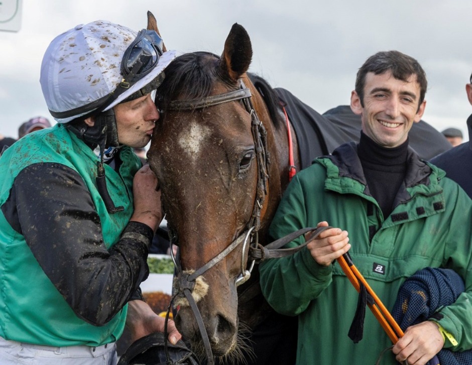 Horses racing at Cork Racecourse during the September 30, 2025 meeting