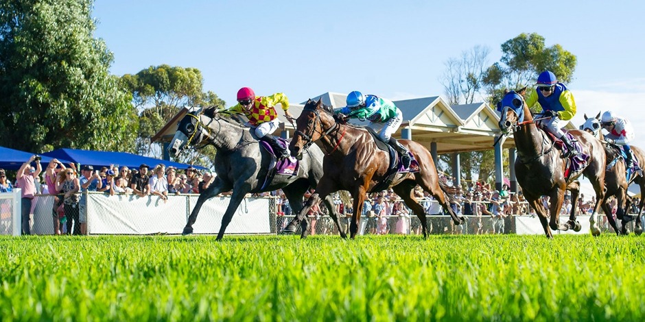 Geraldton Turf Club October 2025 racing action with seven-race program winners