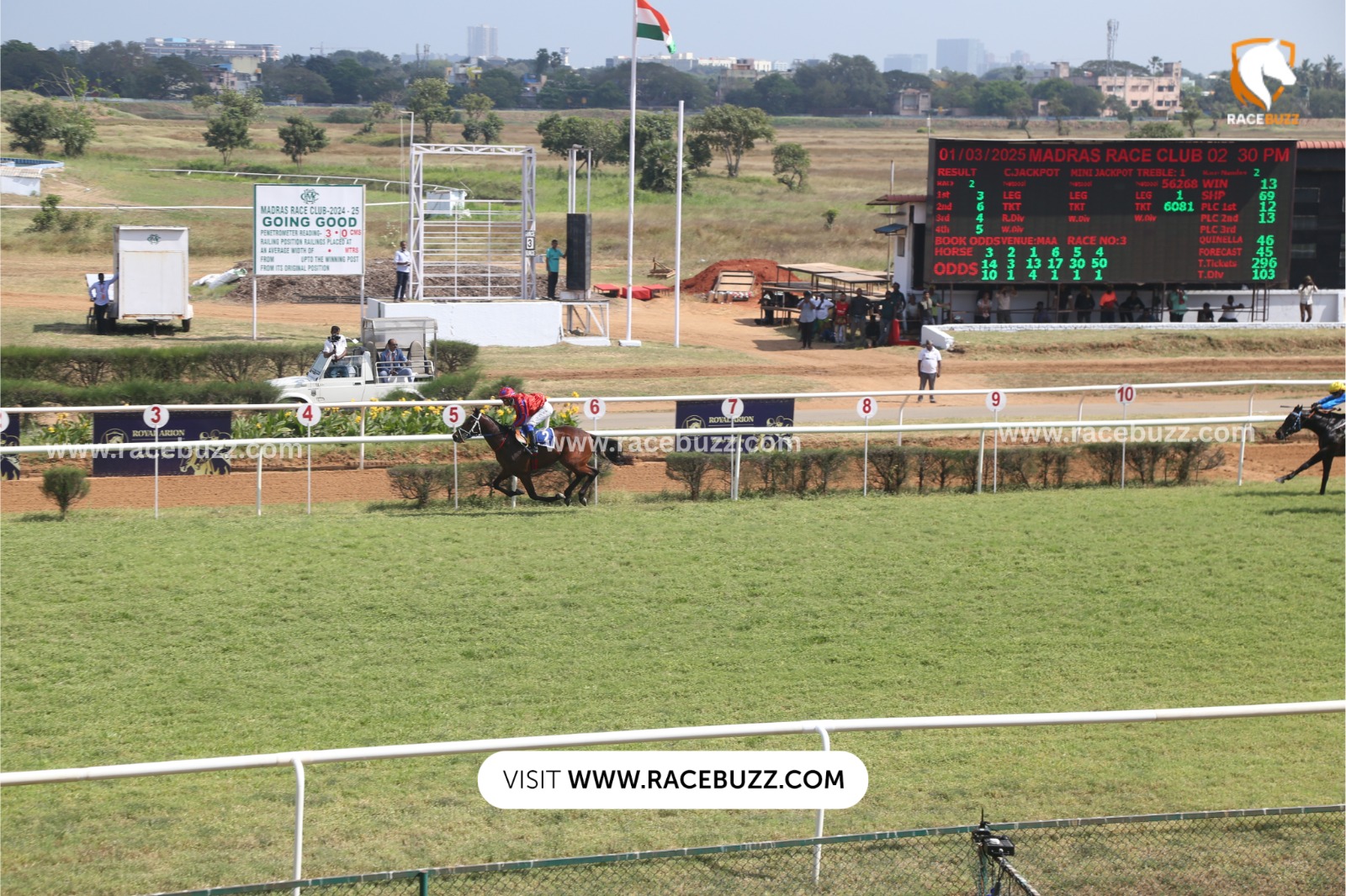 Chennai Races October 4 Preview – Frankel Cup at Guindy Racecourse
