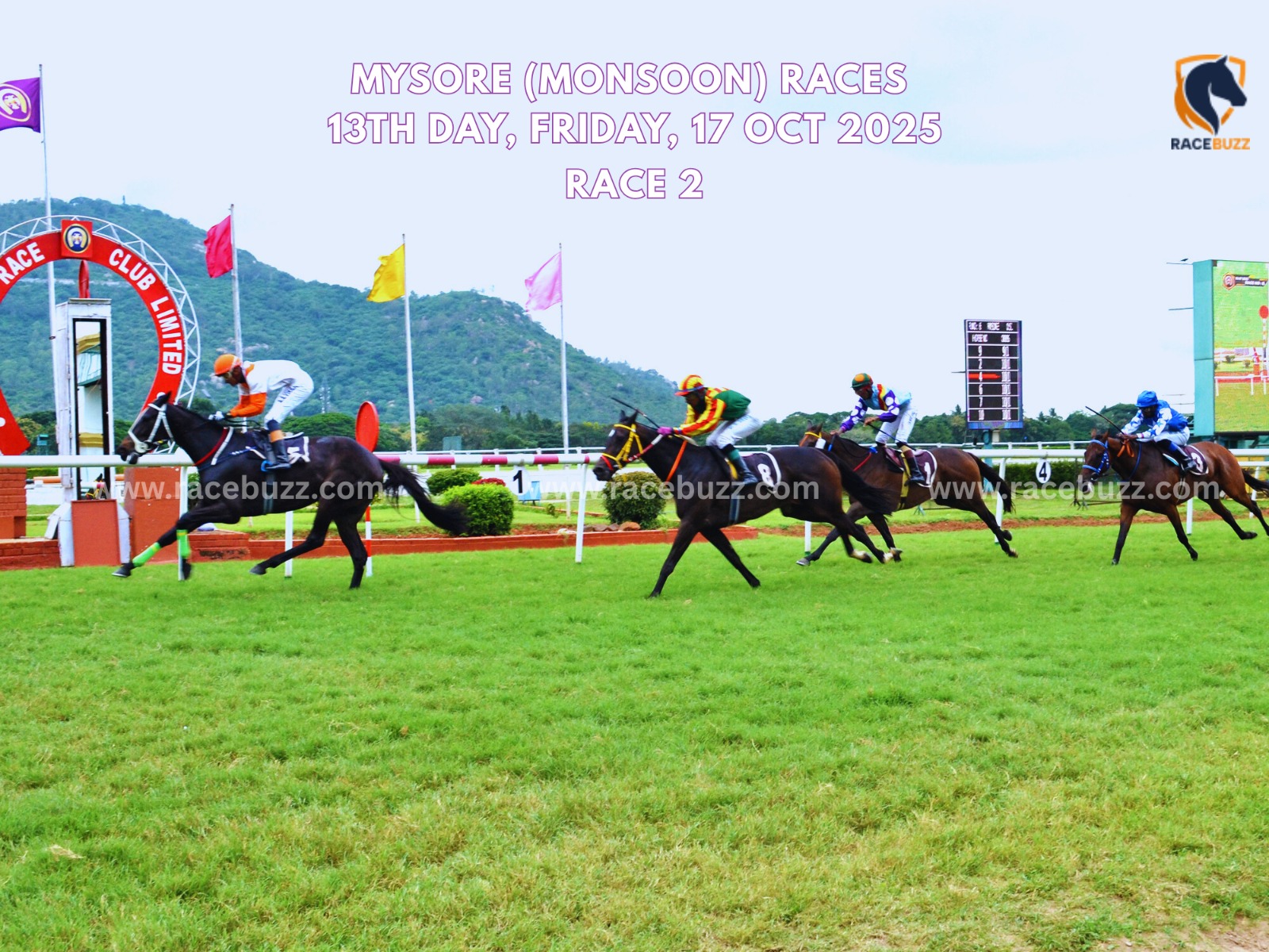 City of Hustle winning BVL - Ladies Circle India Cup at Mysore Races 2025