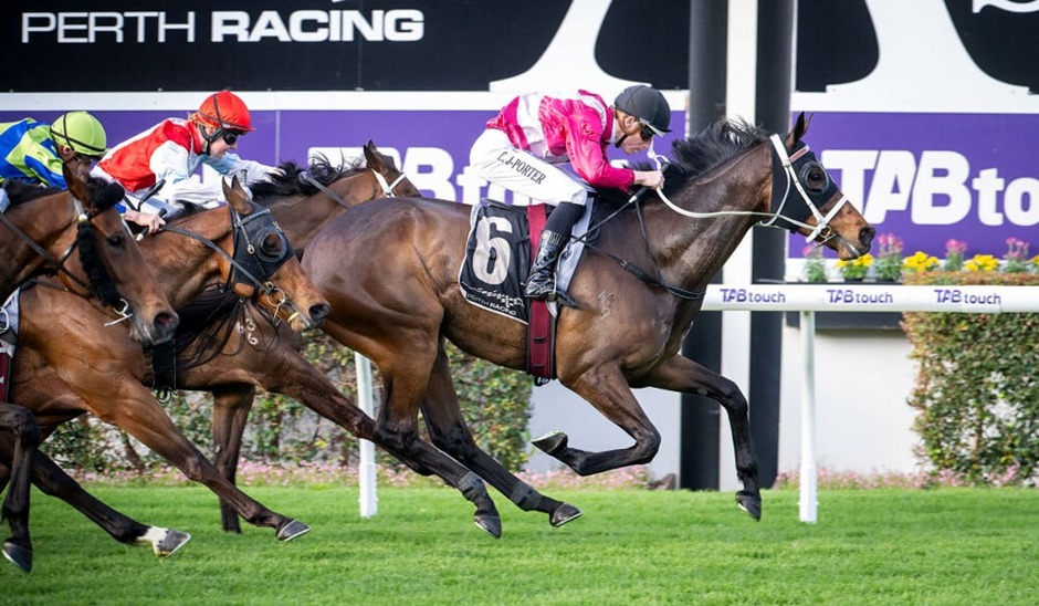 Belmont Park Racecourse midweek racing action in Perth on October 22