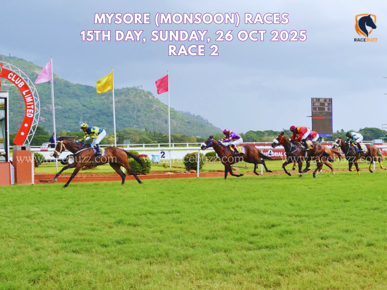 Cool Winter winning The Delhi Race Club Trophy at Mysore Monsoon Races 2025