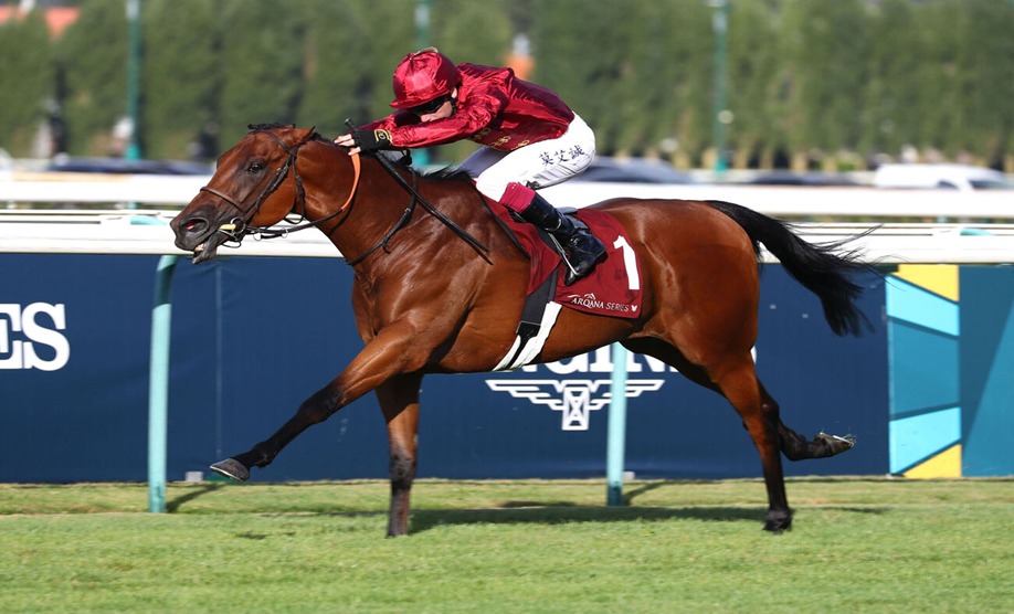 Horses race at Saint-Cloud Racecourse during the 2025 French racing season