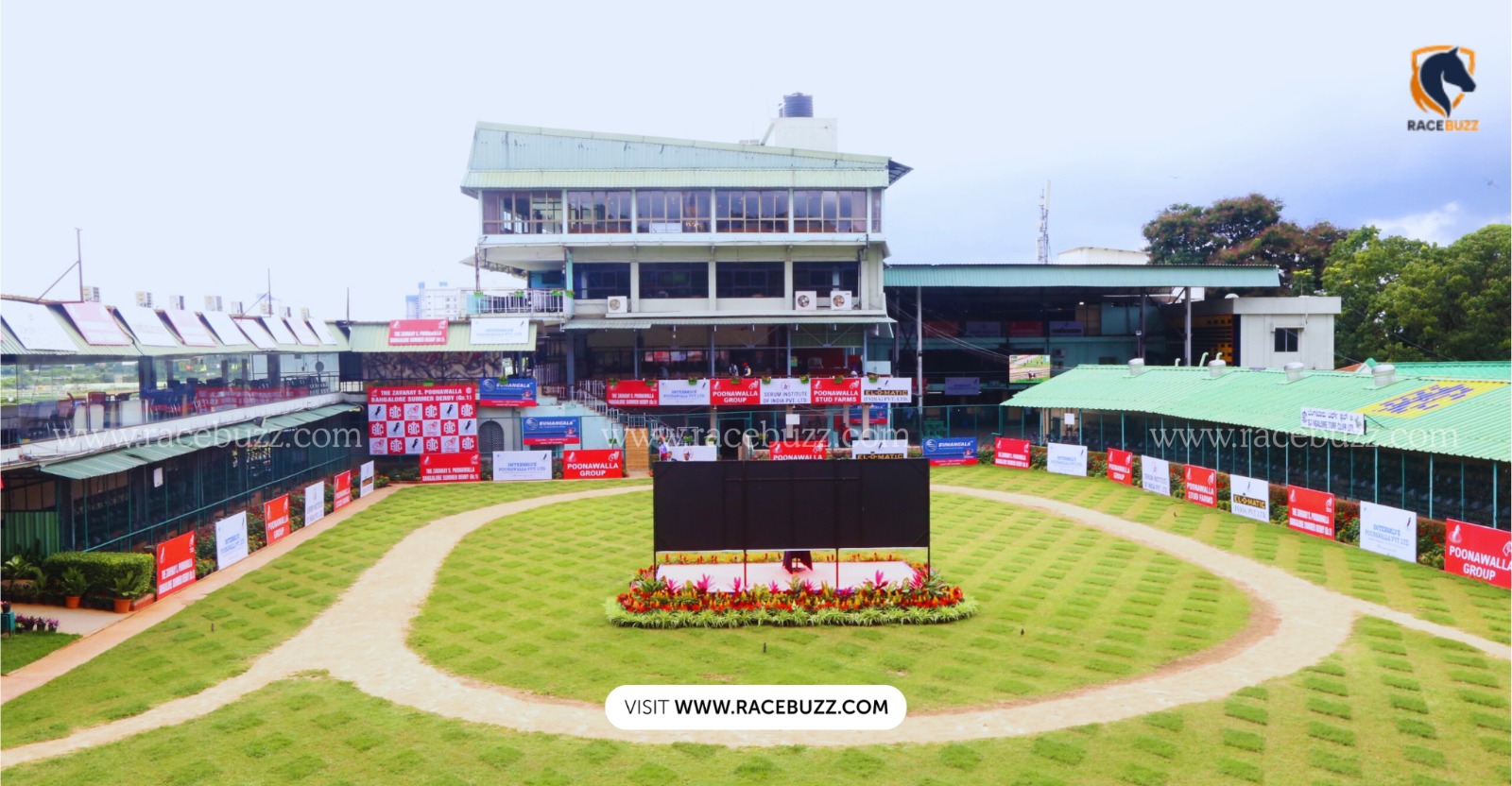 Horses thunder down the track during the Bangalore Winter Meeting 2025 opening day at Bangalore Turf Club