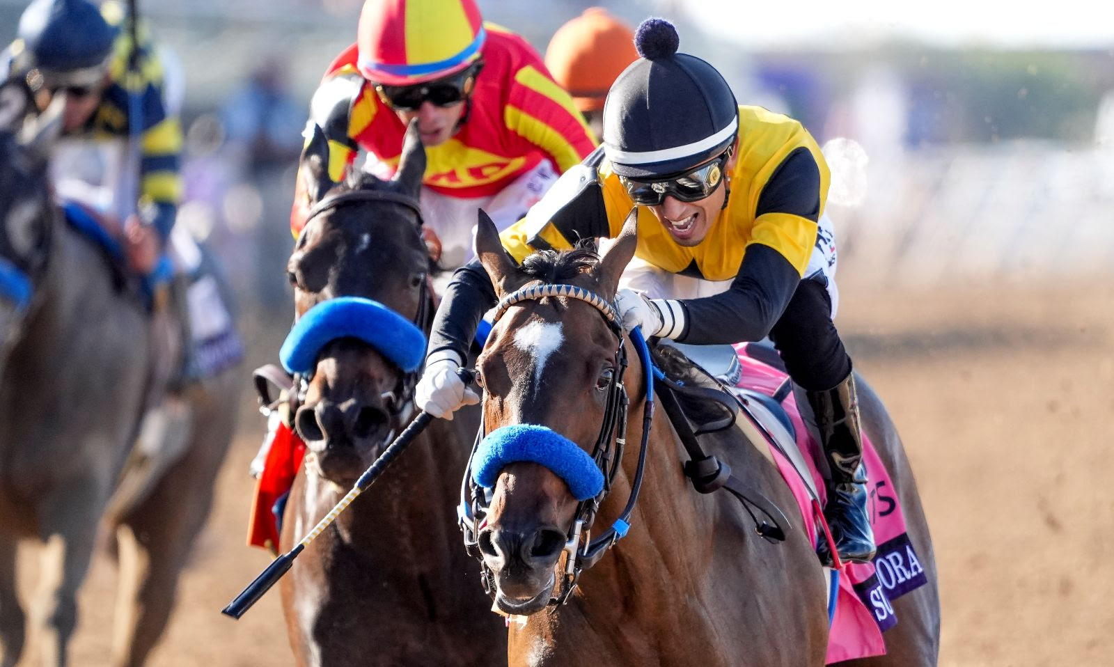 Super Corredora wins Breeders’ Cup Juvenile Fillies at Del Mar under Hector Berrios
