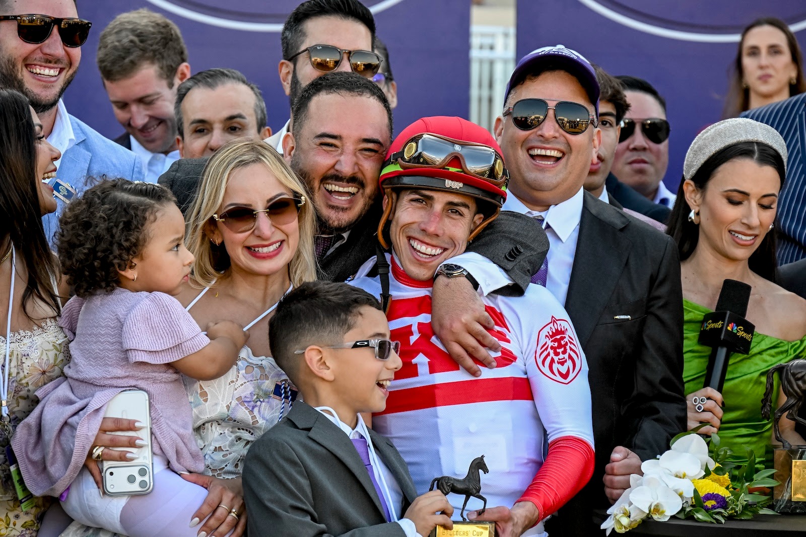 Irad Ortiz Jr. celebrates his sixth Bill Shoemaker Award win at Del Mar after Breeders’ Cup triumphs.