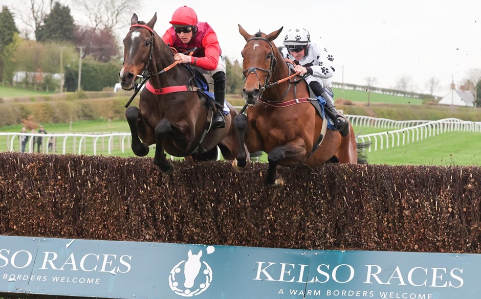 Kelso Autumn Raceday 2025 – horses and jockeys in action during the midweek jump racing fixture.