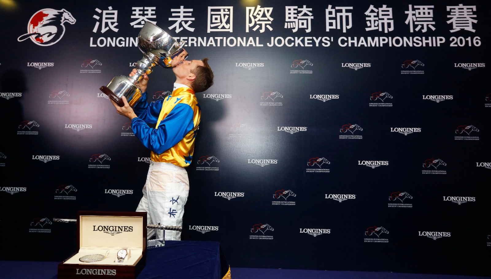 Jockeys preparing for the LONGINES International Jockeys’ Championship showdown at Happy Valley