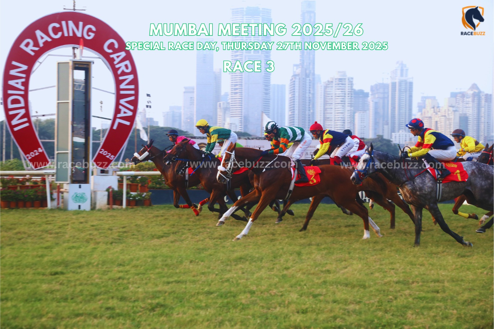 Kings Gambit winning The Kiara Plate – Mumbai race result 27 november
