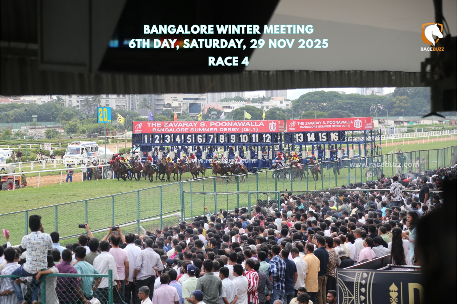 Bangalore race result 29 nov