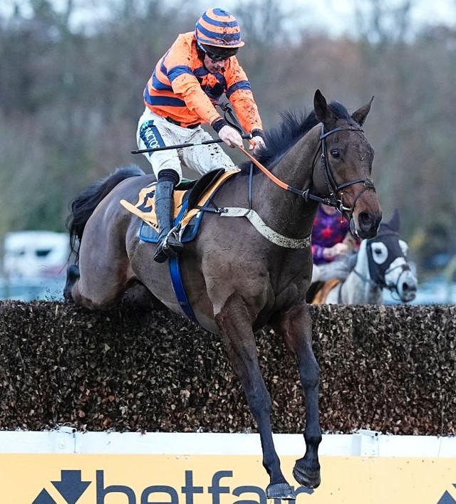 IL Etait Temps winning the Tingle Creek Chase 2025 at Sandown Park