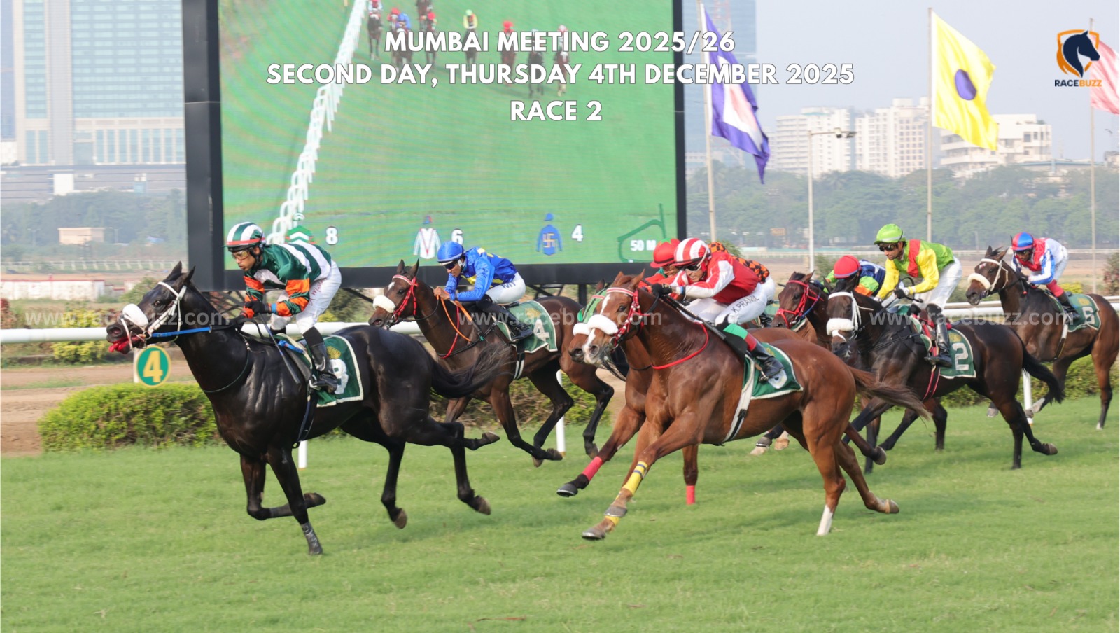 Harrison winning The Aristos Plate – Mumbai race result 4 December