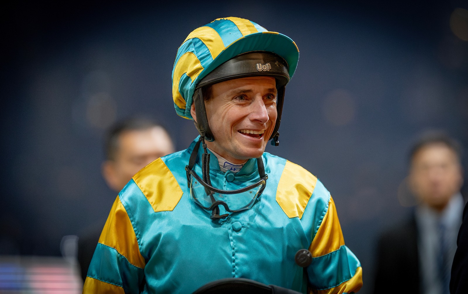 Zac Purton LONGINES IJC riding at Happy Valley in 2025