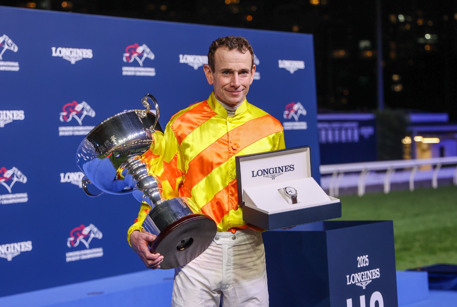 Ryan Moore celebrates victory in Happy Valley race results 10 December