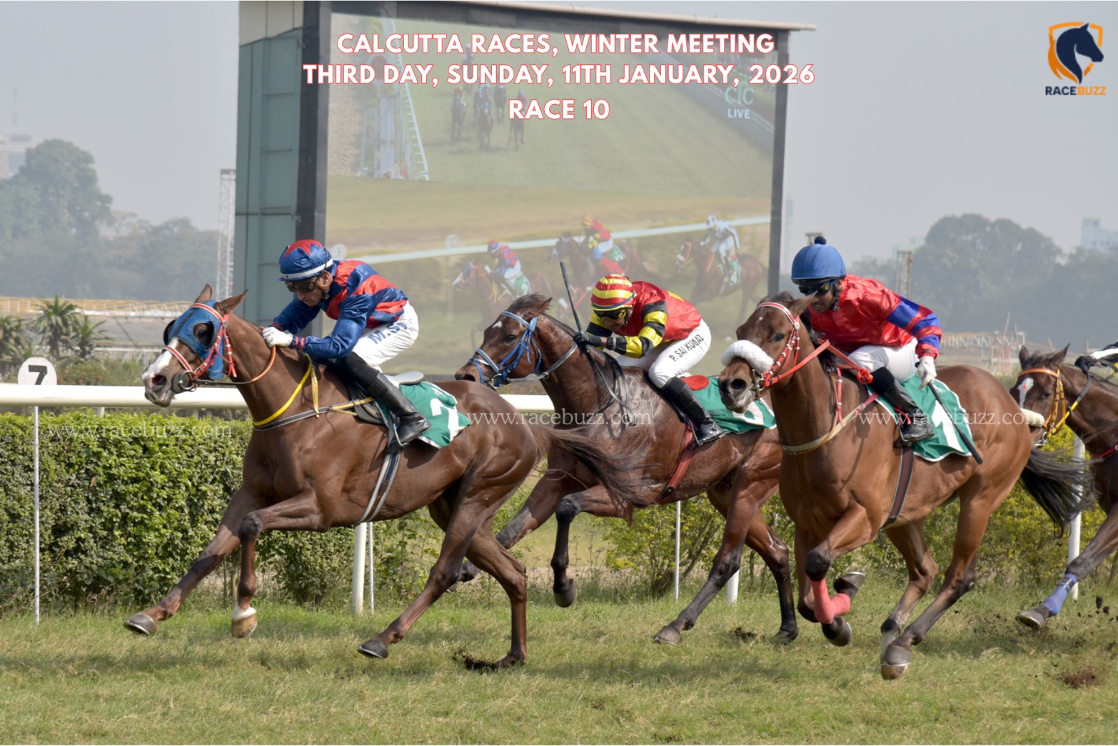 Kolkata race results 11 January Calcutta Winter Meeting winners