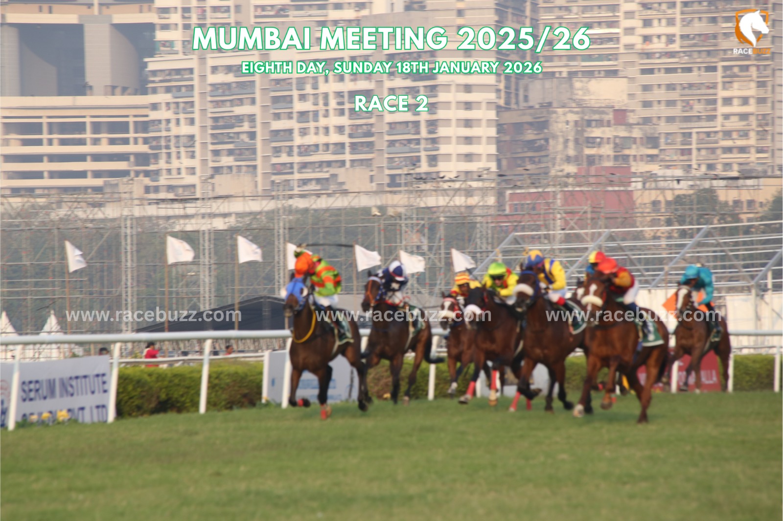 Miss American Pie winning Race 2 in Mumbai race result 18 January