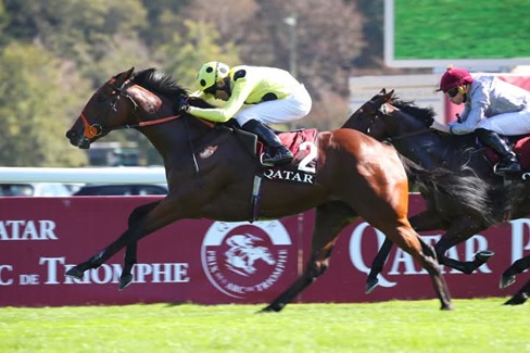 Hippodrome de Pau racecourse on race day