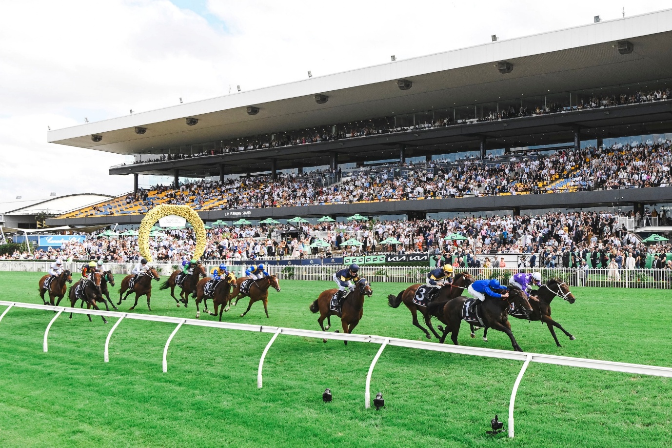 Canterbury Race Results 1 January feature King’s Secret winning the KIA Canterbury Sprint