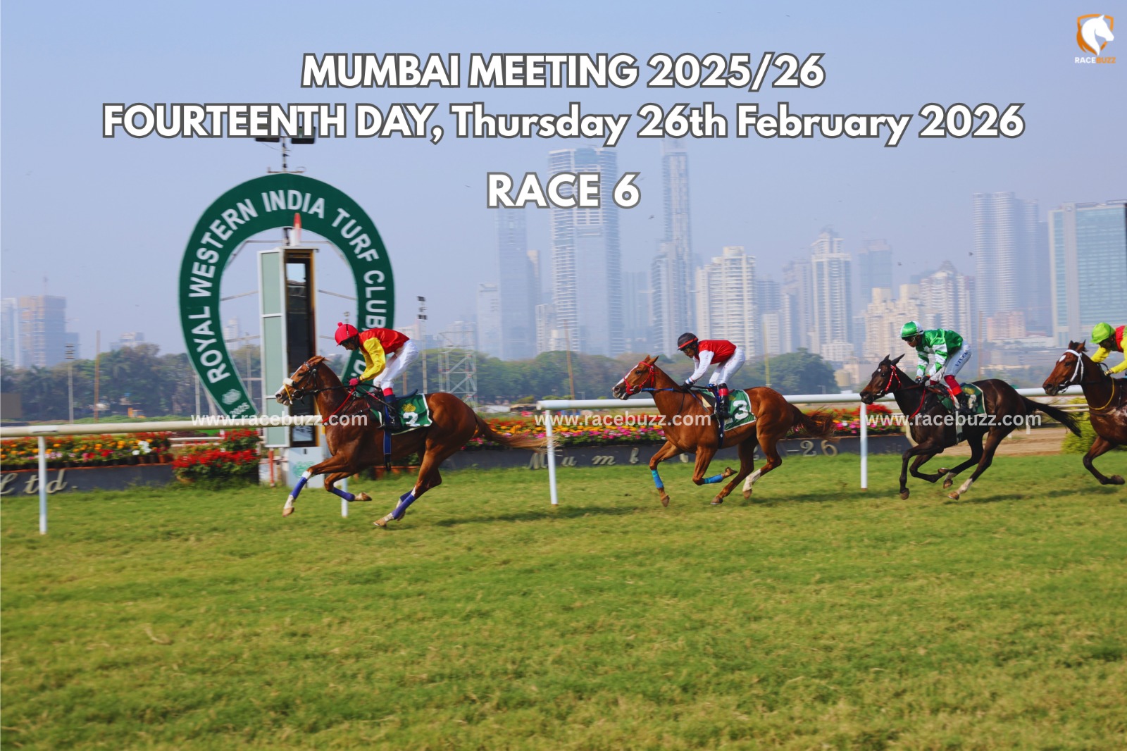 Mumbai race result 26 February – YOURMYLOVE winning The Narayandas J. Dave Plate at Mumbai Racecourse