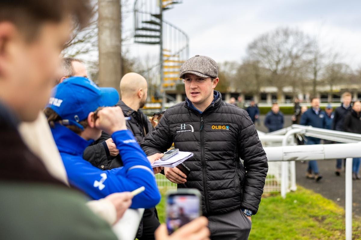 Harry Derham overseeing Cheltenham Festival preparations with Mossy Fen Road and stable runners