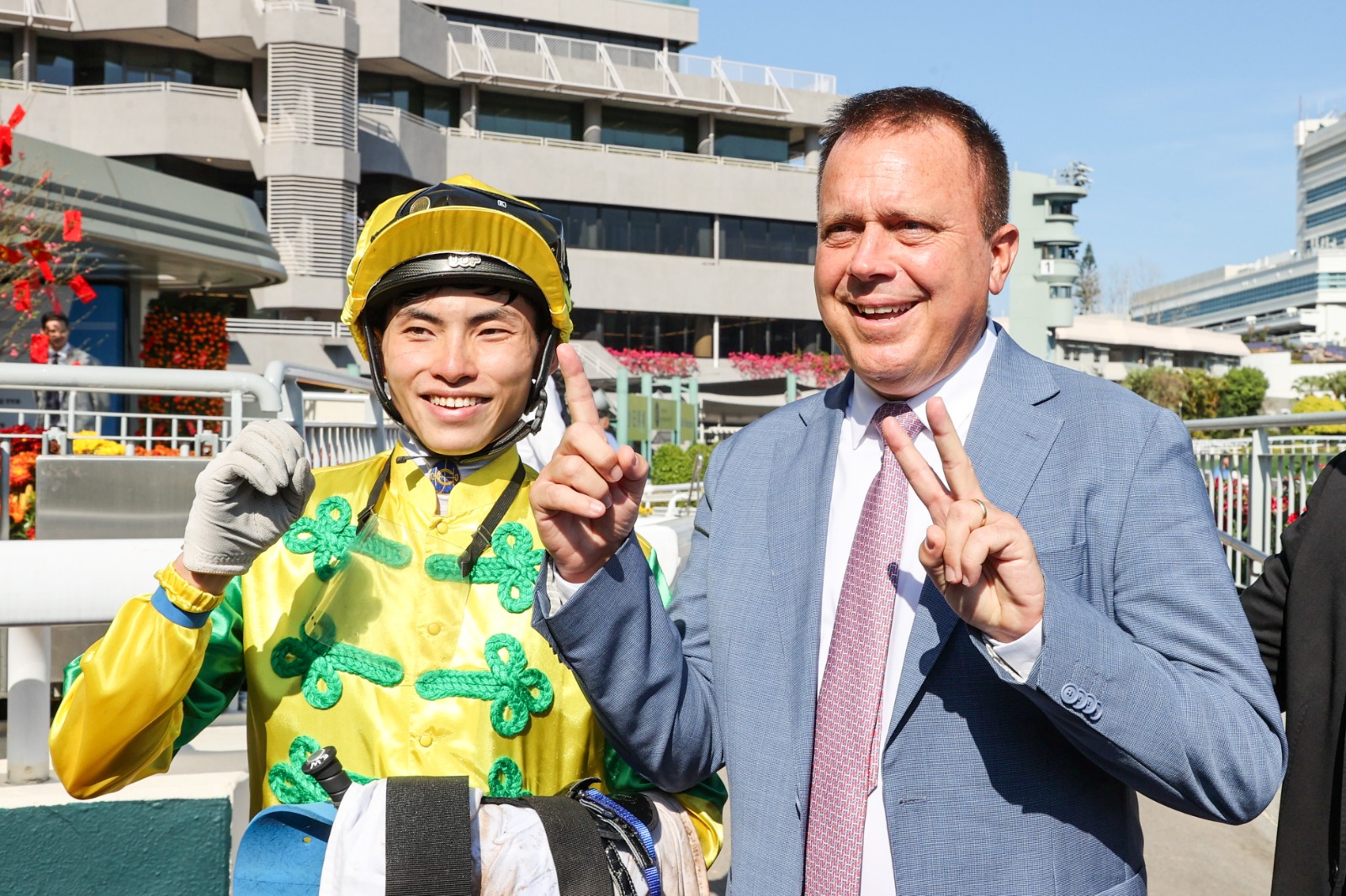 Caspar Fownes celebrates 1,200th win at Sha Tin race results 14 February